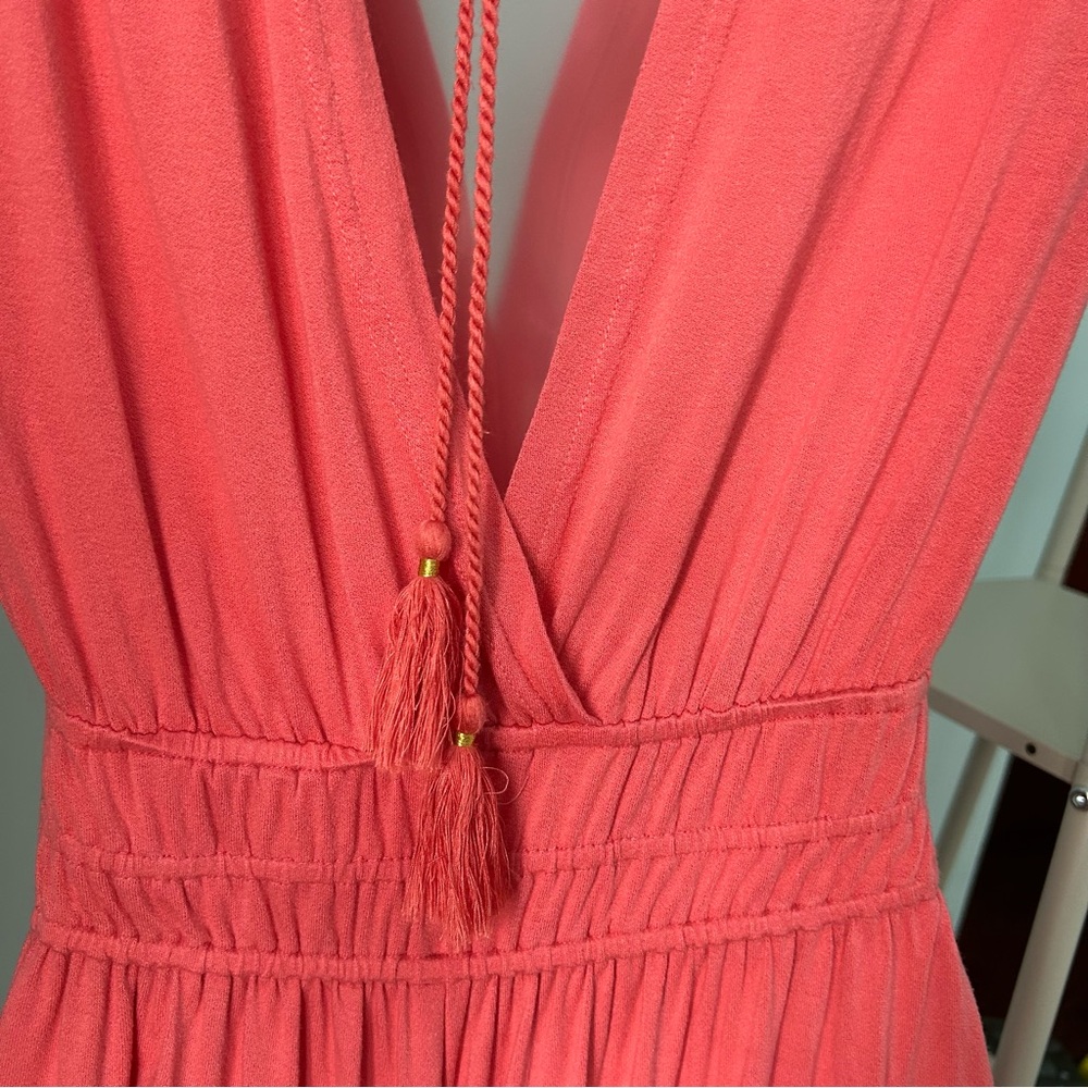 Urban Outfitters Coral Boho Summer Romper - Picture 3 of 9